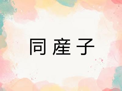 同産子 同産子