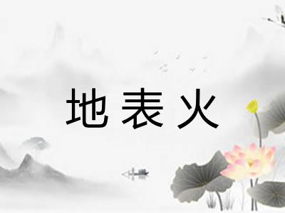 地表火 地表火
