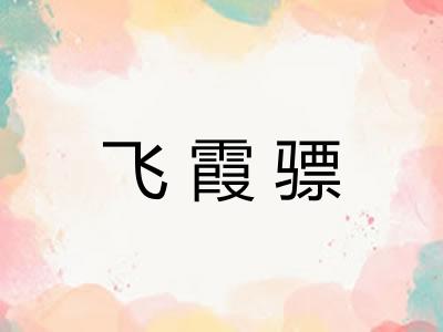 飞霞骠 飞霞骠
