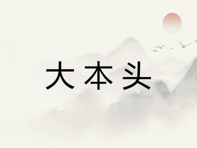 大本头