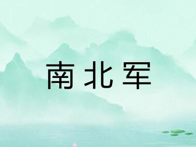 南北军 南北军