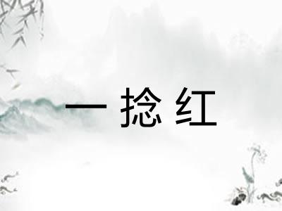 一捻红