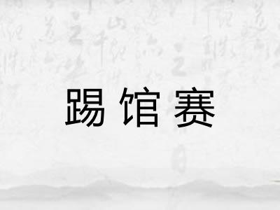 踢馆赛 踢馆赛