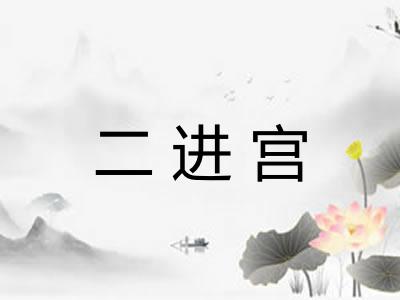 二进宫 二进宫