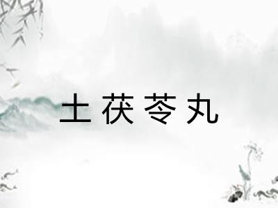 土茯苓丸 土茯苓丸