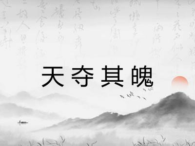 天夺其魄 天夺其魄