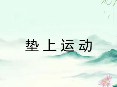 垫上运动 垫上运动