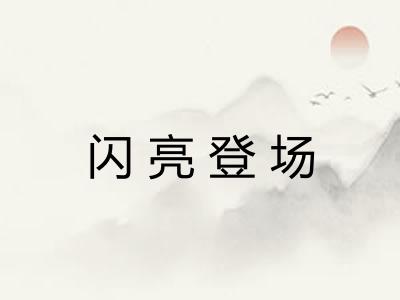 闪亮登场 闪亮登场