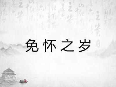 免怀之岁 免怀之岁