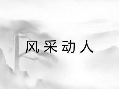 风采动人 风采动人