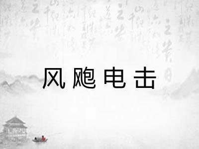 风飑电击 风飑电击