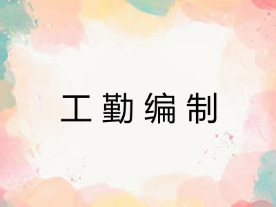 工勤编制 工勤编制