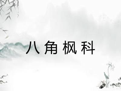 八角枫科 八角枫科