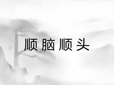 顺脑顺头 顺脑顺头