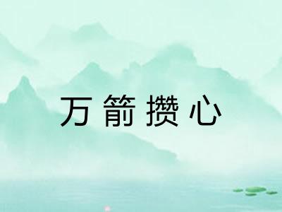 万箭攒心 万箭攒心